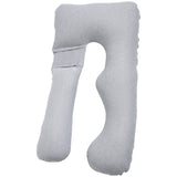 Pregnancy Pillow, U-Shaped Full Body Maternity Pillow for Pregnant Women, Soft and Breathable Pregnant Support Pillows with Removable & Washable Cover, Perfect for Back, Belly, Hip, Legs Relief