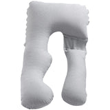 Pregnancy Pillow, U-Shaped Full Body Maternity Pillow for Pregnant Women, Soft and Breathable Pregnant Support Pillows with Removable & Washable Cover, Perfect for Back, Belly, Hip, Legs Relief