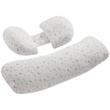 Pregnancy Pillows, Adjustable Maternity Pillow for Pregnant Women, Soft Pregnancy Body Pillow with Removable & Washable Cover for Back Belly Hip Support, Lightweight and Portable