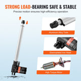 Linear Actuator 12V, 14 Inch Heavy Duty 1320lbs/6000N Linear Actuator, 0.19"/s Linear Motion Actuator with Mounting Bracket & IP44 Protection for Electric Door Industrial Machinery Vessels Cargo
