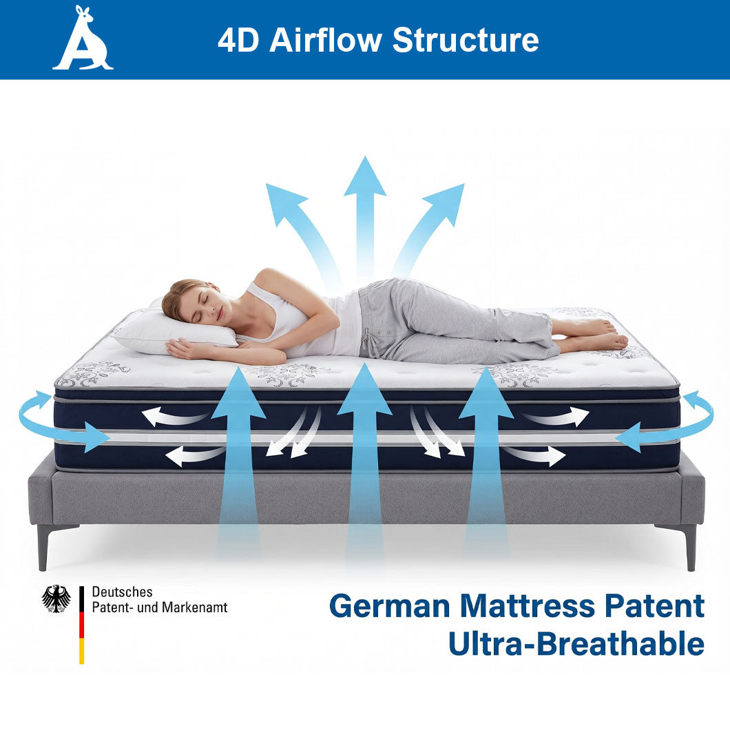 Audreamy Vienna Mattress – 34cm Medium Firm