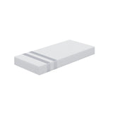 BedStory Single Memory Foam Mattress 20cm Cooling Gel Foam Mattress in a Box Medium Soft Feel
