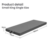 BedStory Folding Mattress Small King Single Trifold Mattress Firm Support Foam Washable Cover 10cm