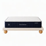 RoomSense Queen 26cm Firm Mattress Bundle with Beige Boucle Bed Frame