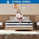 Audreamy Athens Mattress – 34cm Plush Euro Top 7-Zone Pocket Spring 5D Support Medium Firm (King)-Pre-Order Now – Dispatch by 20/02/2025 at the latest!