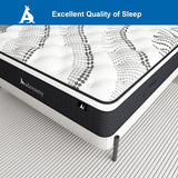 Audreamy Aurora Mattress – 34cm Ergonomic 4D Euro Top 7-Zone Pocket Spring Medium Firm (Queen)