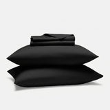 Hotel Soft Bed Sheet Set- Bedding Sheets & Pillowcases Breathable Bedding Wrinkle, Fade, Stain Resistant-Deep Pocket Flat Fitted Bed Sheet Set