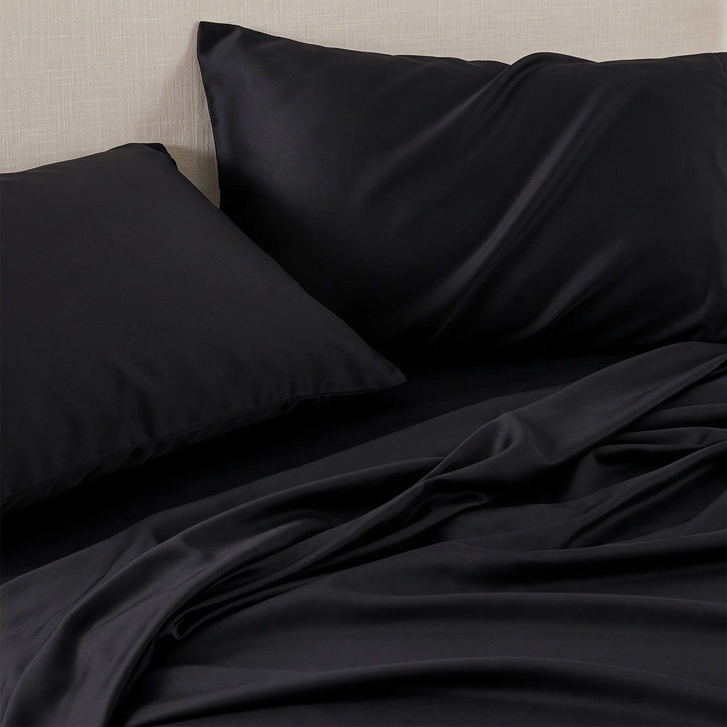 Hotel Soft Bed Sheet Set- Bedding Sheets & Pillowcases Breathable Bedding Wrinkle, Fade, Stain Resistant-Deep Pocket Flat Fitted Bed Sheet Set