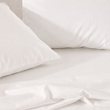 Hotel Soft Bed Sheet Set- Bedding Sheets & Pillowcases Breathable Bedding Wrinkle, Fade, Stain Resistant-Deep Pocket Flat Fitted Bed Sheet Set