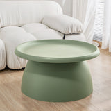 ArtissIn Coffee Table Round 71CM Plastic Green