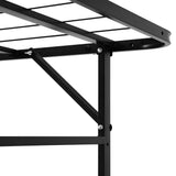 Artiss Folding Bed Frame Metal Bed Base King Single Size Portable Black