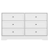 Artiss 6 Chest of Drawers Cabinet Dresser Table Tallboy Storage Bedroom White