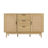 Artiss Buffet Sideboard Rattan Furniture Cabinet Storage Hallway Table Kitchen