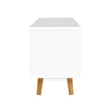 Artiss Wooden Entertainment Unit - White & Wood