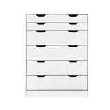 Artiss 6 Chest of Drawers Tallboy Cabinet Storage Dresser Table Bedroom Storage