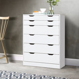 Artiss 6 Chest of Drawers Tallboy Cabinet Storage Dresser Table Bedroom Storage