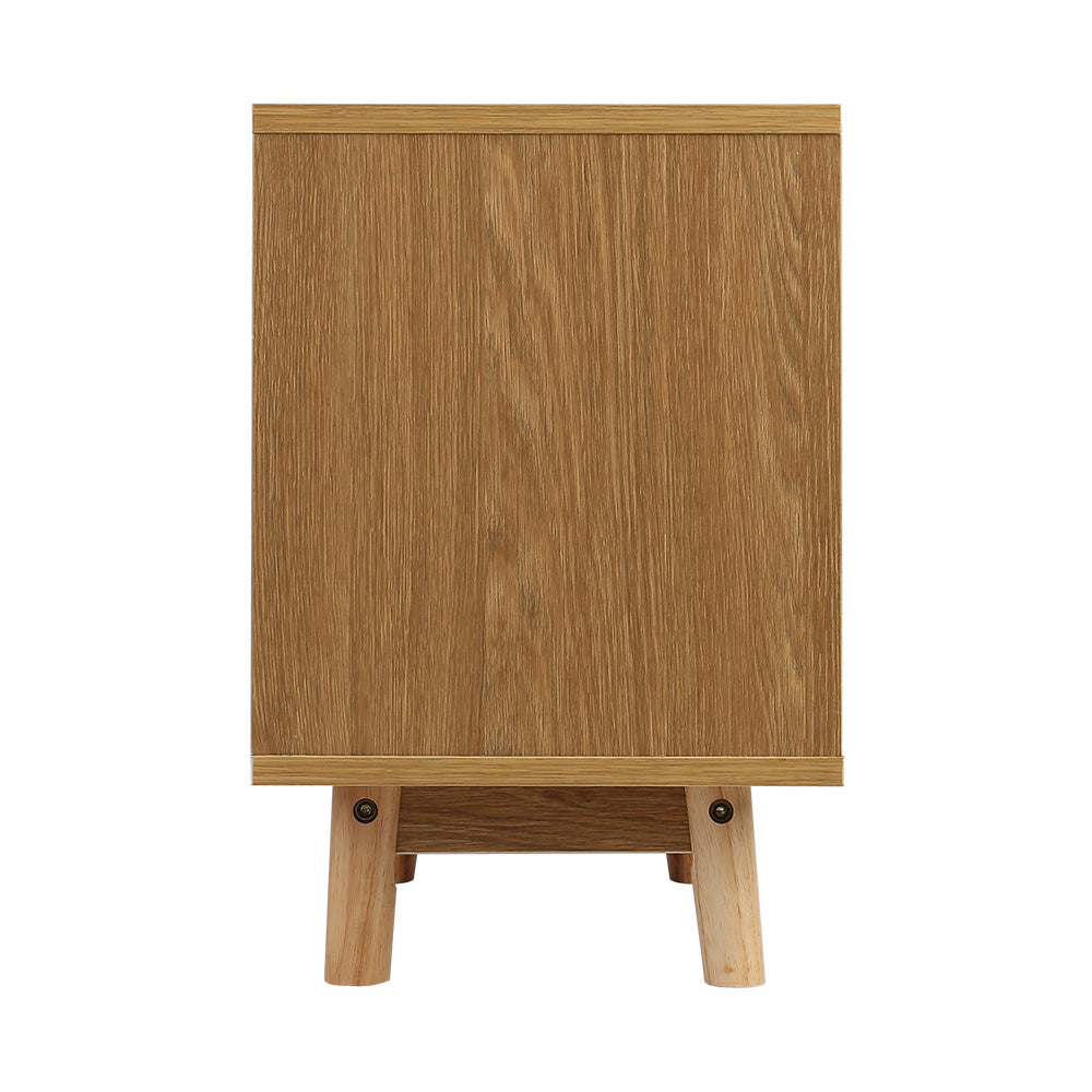 Artiss Wooden Bedside Table