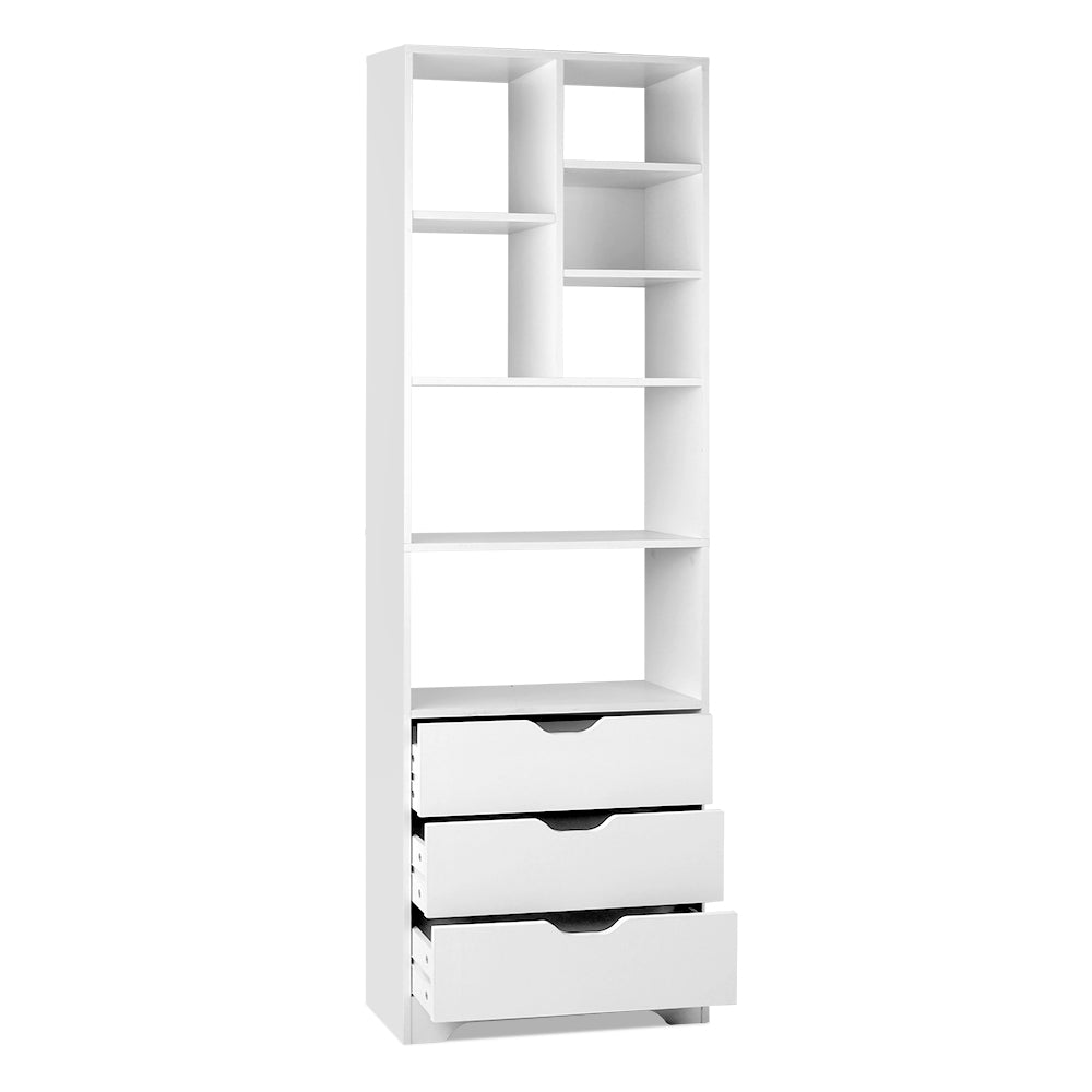 Artiss Display Drawer Shelf - White