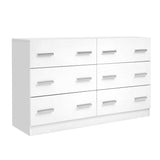 Artiss 6 Chest of Drawers Cabinet Dresser Tallboy Lowboy Storage Bedroom White