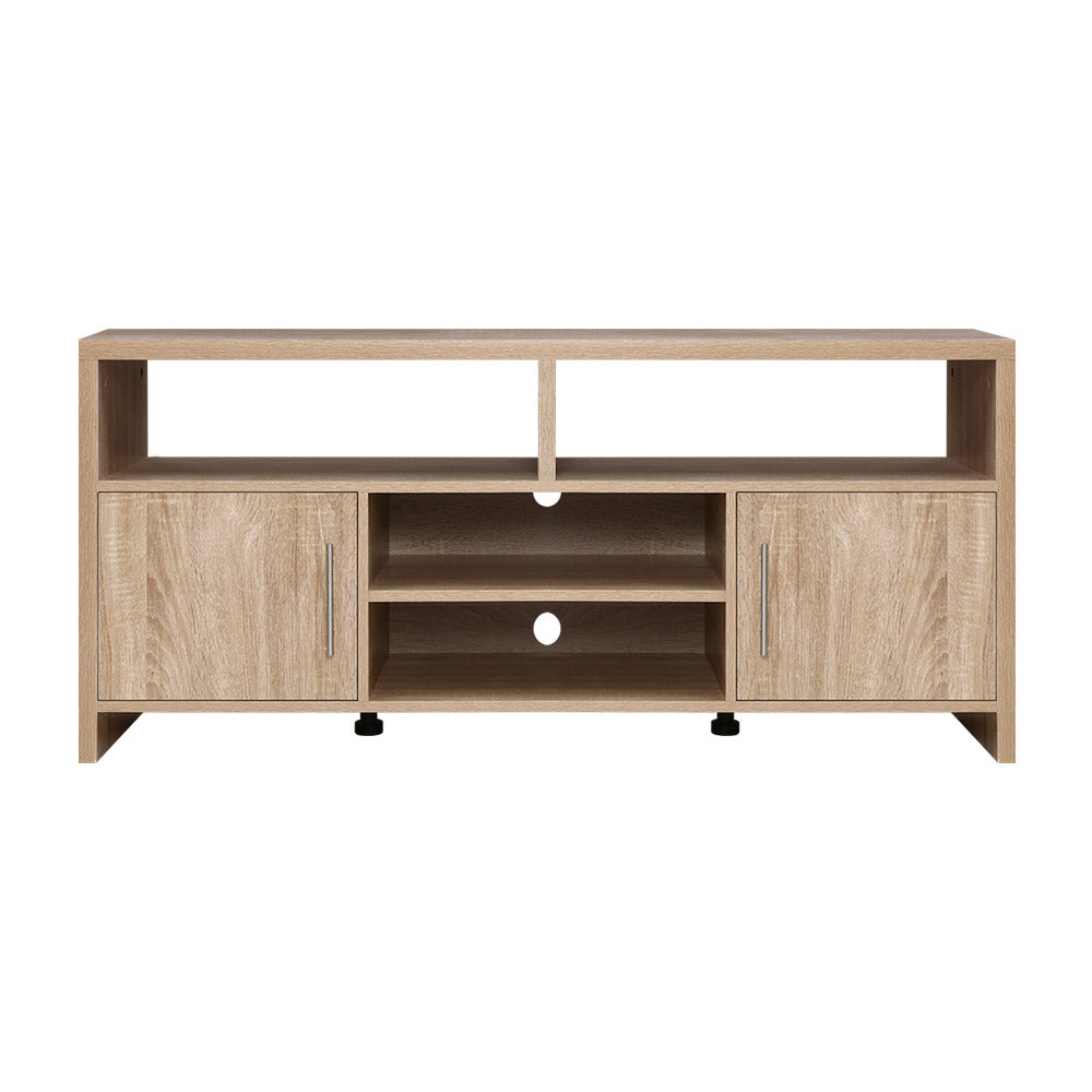 Artiss TV Cabinet Entertainment Unit Stand Storage Shelf Sideboard 140cm Oak