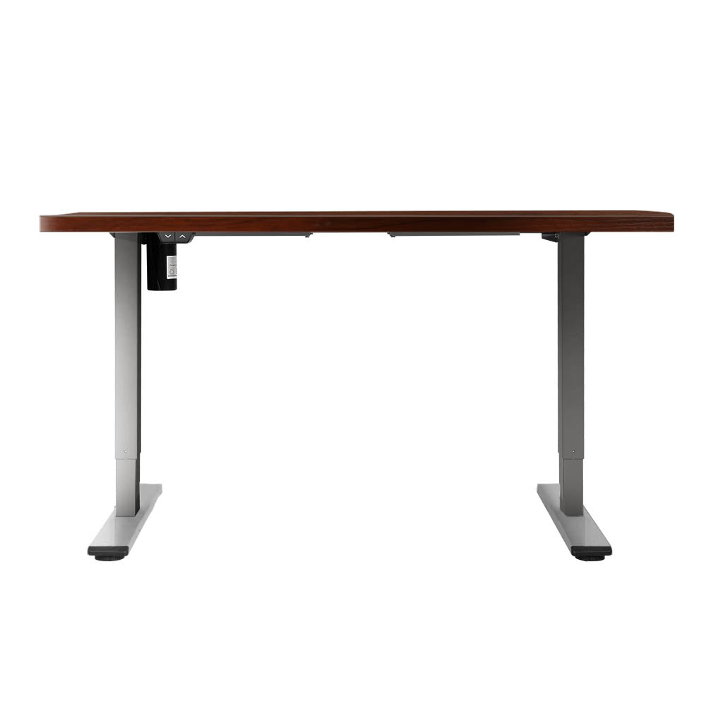 Artiss Standing Desk Motorised 120CM Walnut