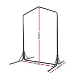 Gardeon Hammock Chair Steel Stand 2 Person Double Outdoor Heavy Duty 200KG