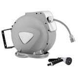 Water Hose Reel 10M Retractable Auto Rewind Garden Spray Gun