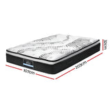 Giselle Bedding 32cm Mattress Euro Top King Single