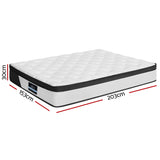 Giselle Bedding Mattress Pocket Spring Medium Firm 30cm PENA Mattresses Queen