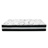 Giselle Bedding Mykonos Euro Top Pocket Spring Mattress 30cm Thick Queen