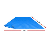 Aquabuddy Pool Cover 500 Micron Solar Blanket Swimming Outdoor Bubble 11X4.8M