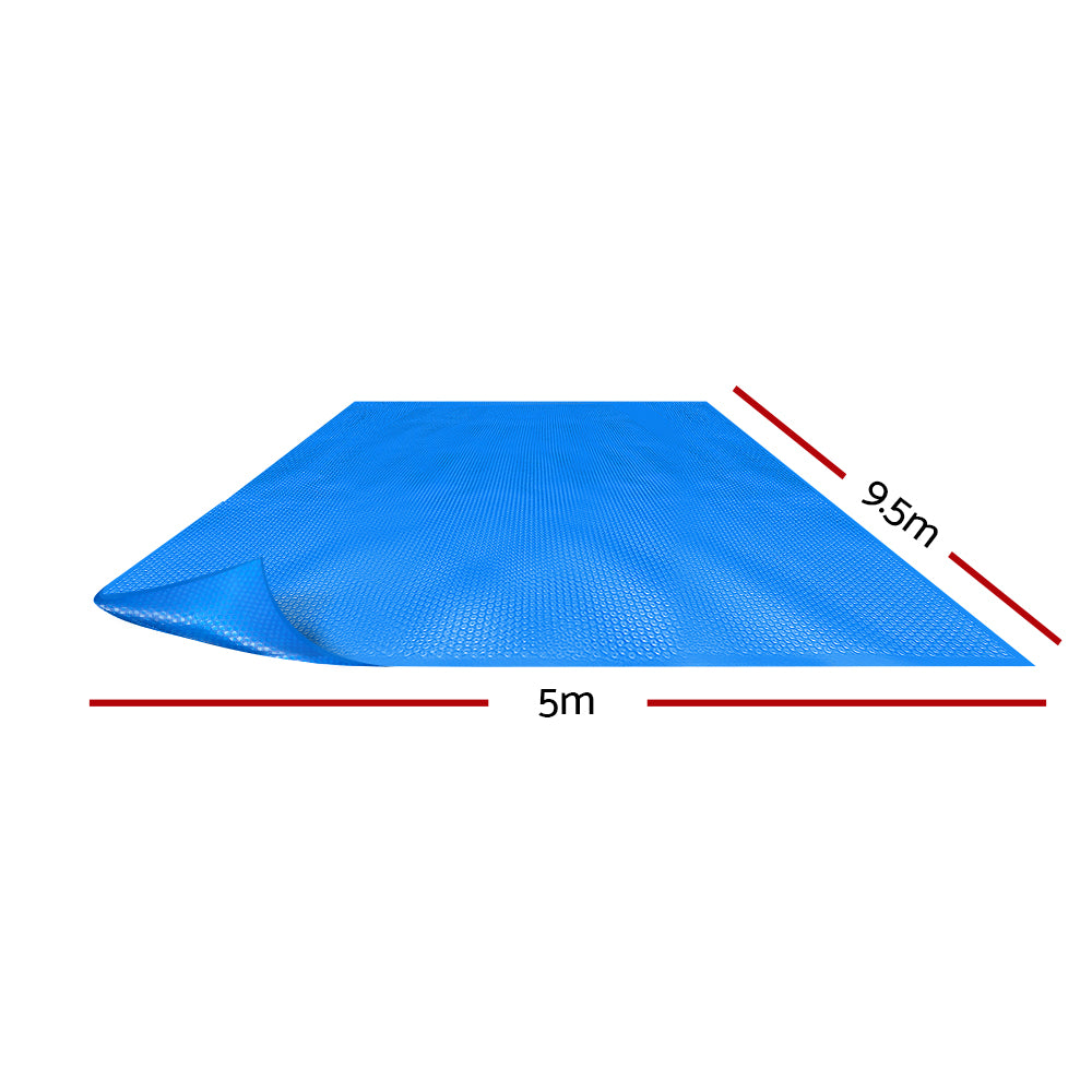 Aquabuddy 9.5X5M Solar Swimming Pool Cover 500 Micron Isothermal Blanket