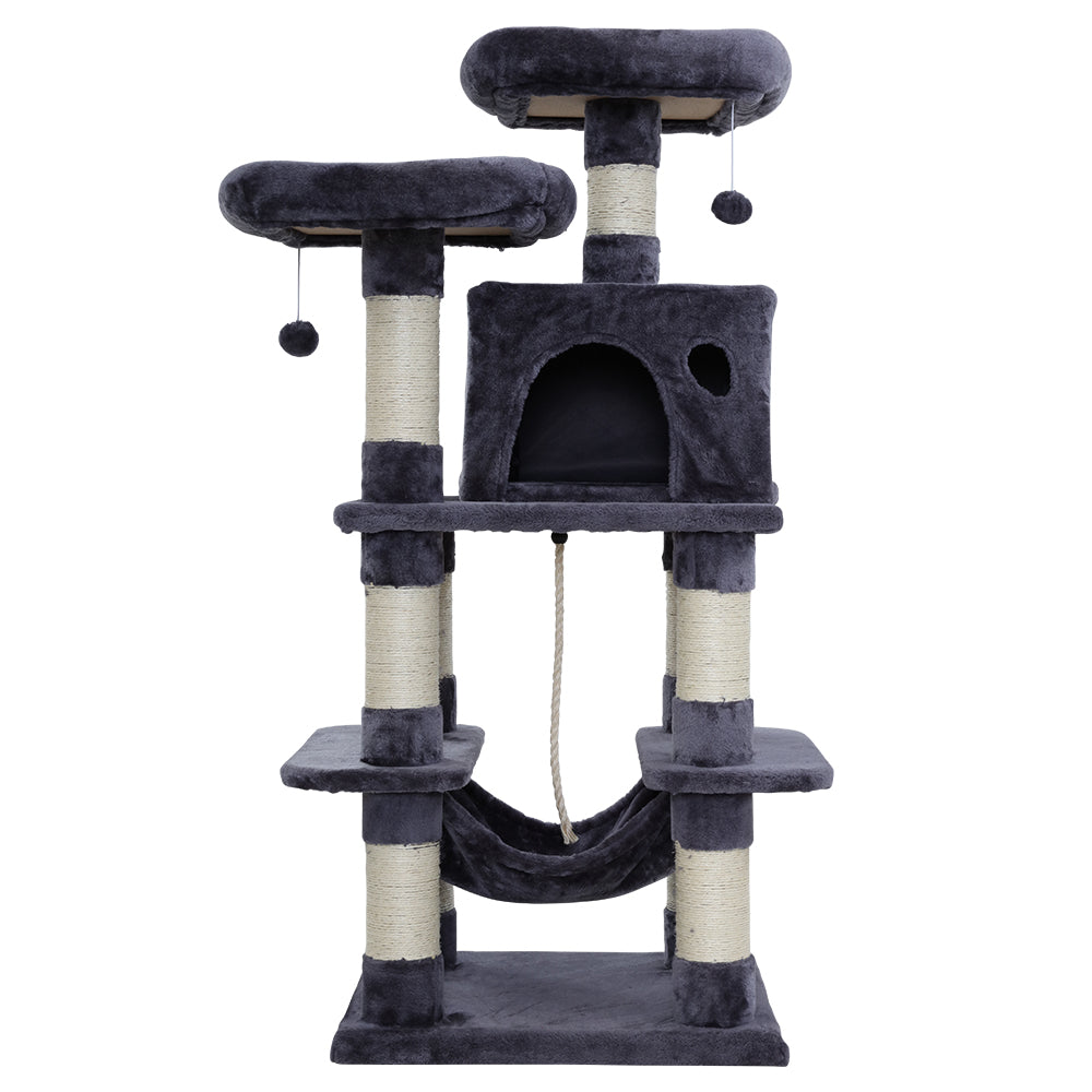 i.Pet Cat Tree Trees Scratching Post Scratcher Tower Condo House Furniture Wood