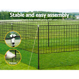 i.Pet Poultry Chicken Fence Netting Electric wire Ducks Goose Coop 50Mx125CM