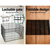 i.Pet Pet Dog Playpen 2X30" 8 Panel Puppy Exercise Cage Enclosure Fence