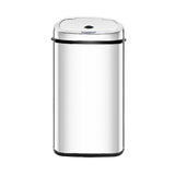 50L Stainless Steel Motion Sensor Rubbish Bin