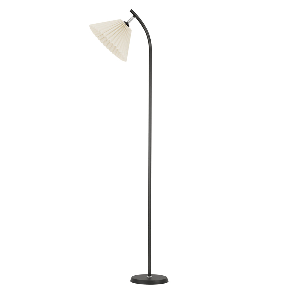 Artiss Floor Lamp Modern Light Stand LED Home Room Office Black White Shade