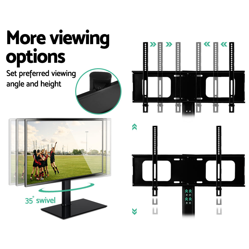 Artiss TV Stand Mount Bracket for 32"-70" LED LCD Swivel Tabletop Desktop Plasma