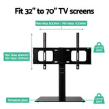 Artiss TV Stand Mount Bracket for 32"-70" LED LCD Swivel Tabletop Desktop Plasma