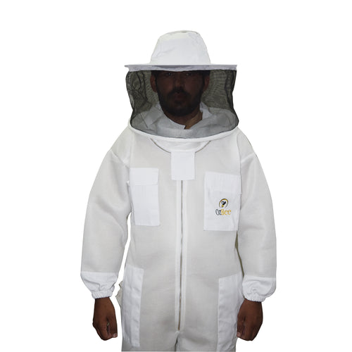 Beekeeping Bee Suit 2 Layer Mesh Round Head Style Ultra Cool & Light Weight - 2XL