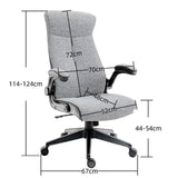 High Back Office Chair -Grey