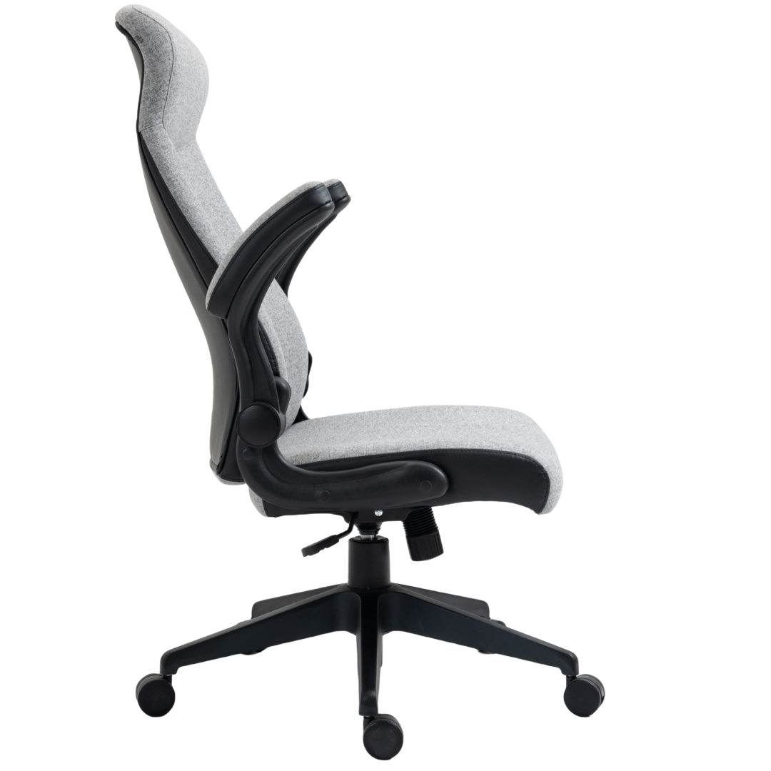 High Back Office Chair -Grey