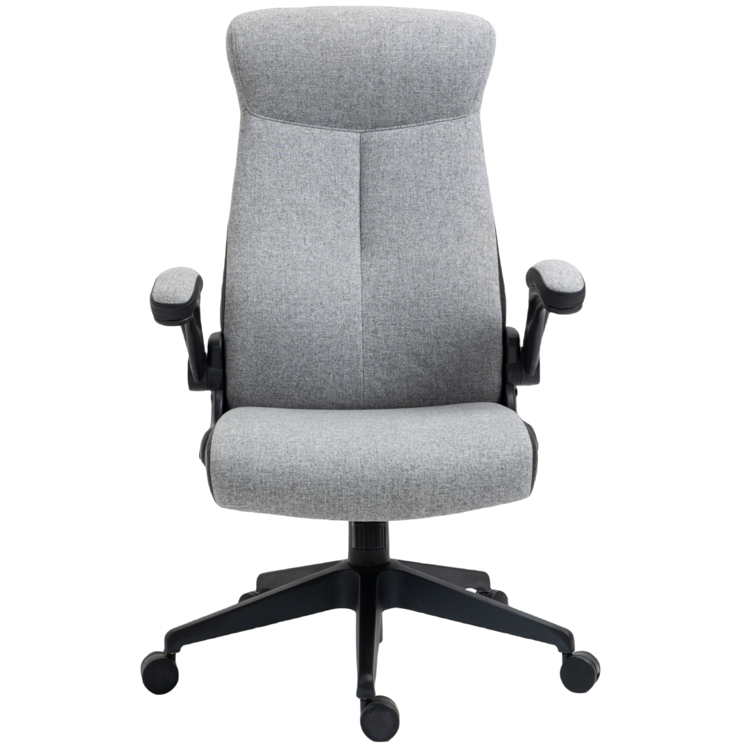 High Back Office Chair -Grey