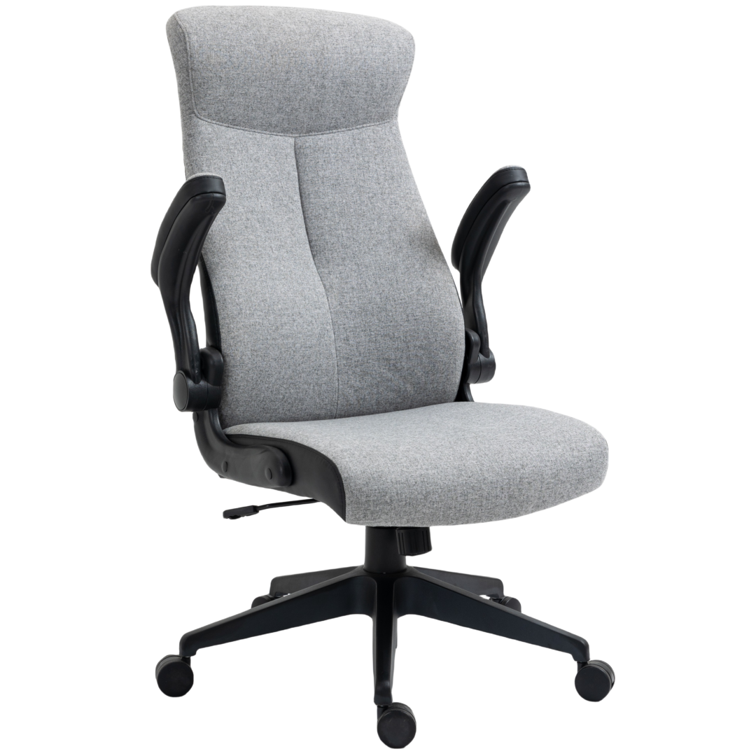 High Back Office Chair -Grey