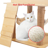 FLOOFI 130cm Wooden Cat Tree FI-CT-155-BJ