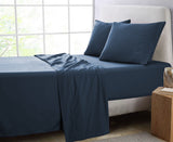 GOMINIMO 4 Pcs Bed Sheet Set 2000 Thread Count Ultra Soft Microfiber - Single (Royal Blue) GO-BS-102-XS