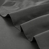 GOMINIMO 4 Pcs Bed Sheet Set 1000 Thread Count Ultra Soft Microfiber - Single (Grey) GO-BS-109-XS