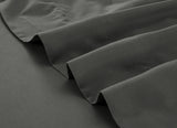 GOMINIMO 4 Pcs Bed Sheet Set 1000 Thread Count Ultra Soft Microfiber - King (Grey) GO-BS-118-XS