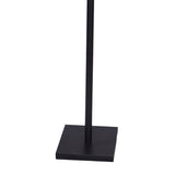 Sarantino LED Metal Floor Lamp with 2 Lights in Brushed Gold and Black Finish