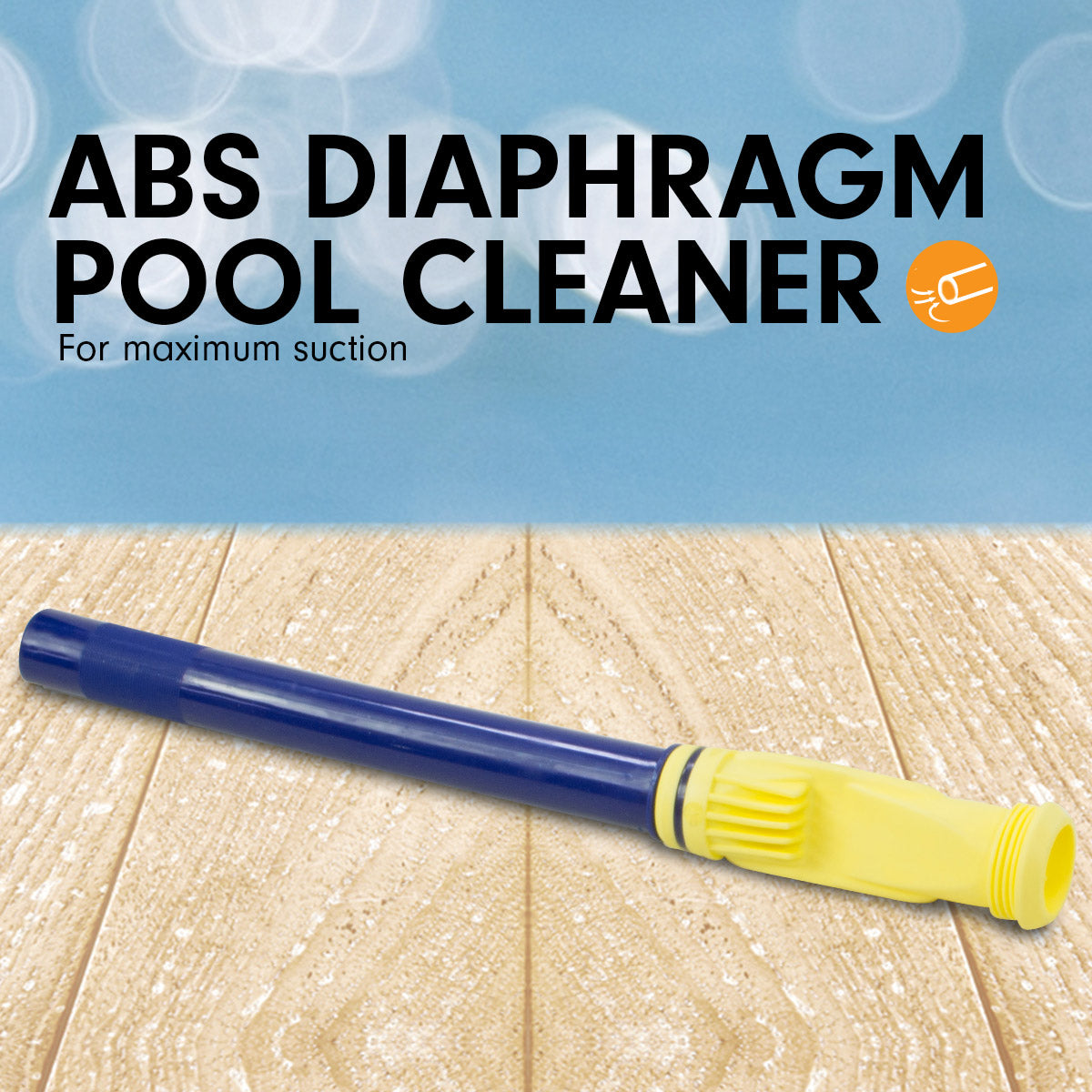 HydroActive Automatic Swimming Pool Vacuum Cleaner Leaf Eater ABS Diaphragm